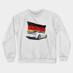 Porsche 911 gt3 German Flag Crewneck Sweatshirt